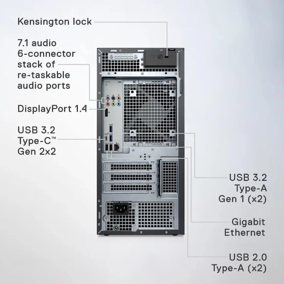 Dell XPS Desktop Computer Tower for Business and Gaming, 13th Gen i7 16-Core PC Desktop, 32GB DDR5 RAM, 1TB SSD, Windows 11 Pro_03